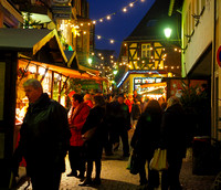 Weihnachtsmarkt, Ruedesheim, Deutschland